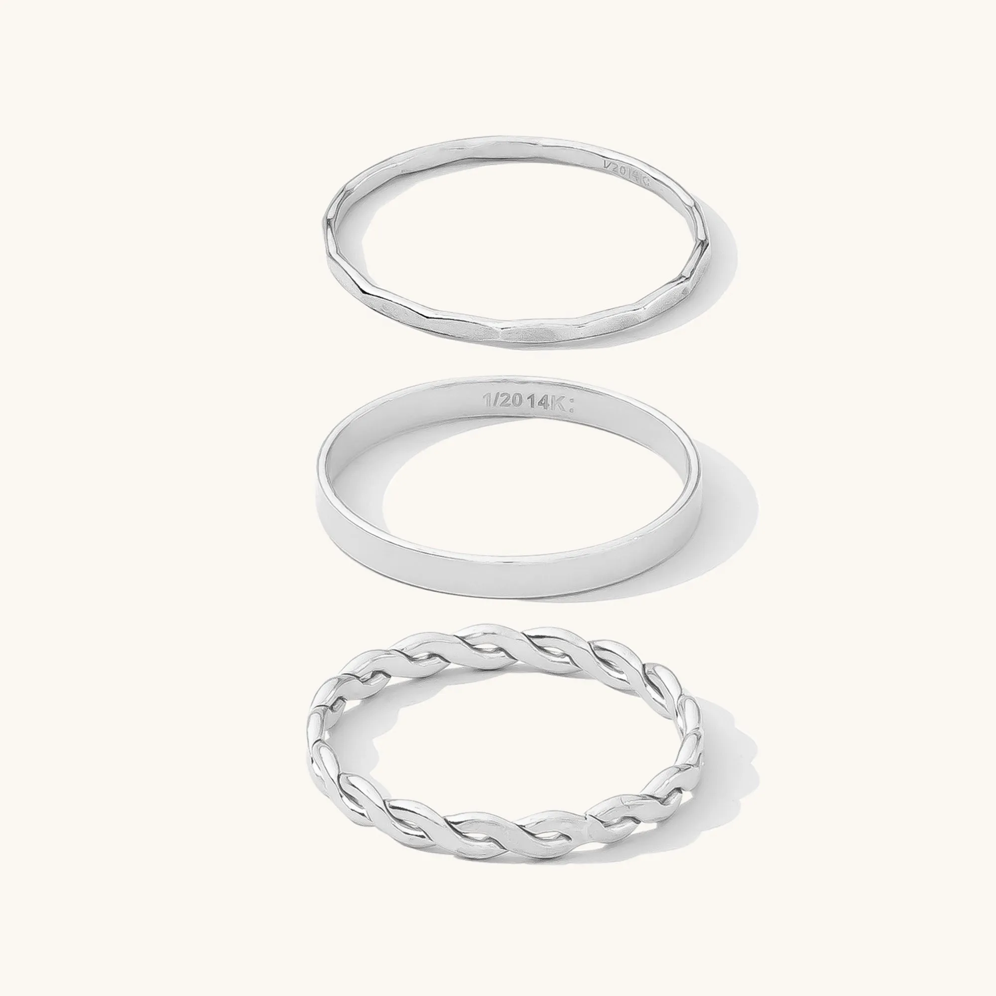 Statement Stacking Ring Set