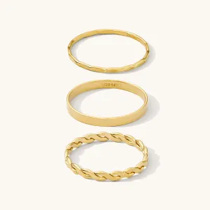 Statement Stacking Ring Set