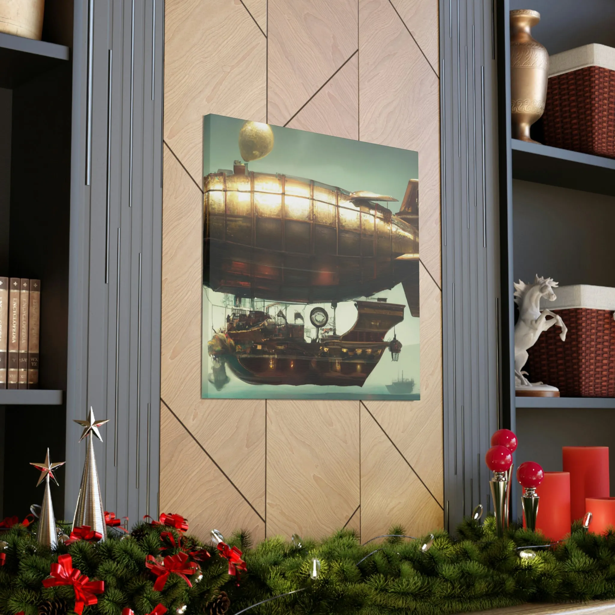 Steampunk Airship Digital
Digital Living Airship
Airship Living Digital - Canvas