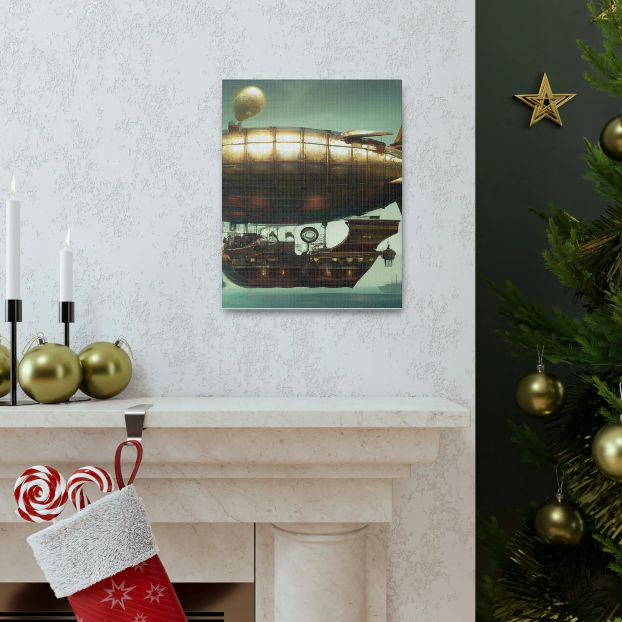 Steampunk Airship Digital
Digital Living Airship
Airship Living Digital - Canvas