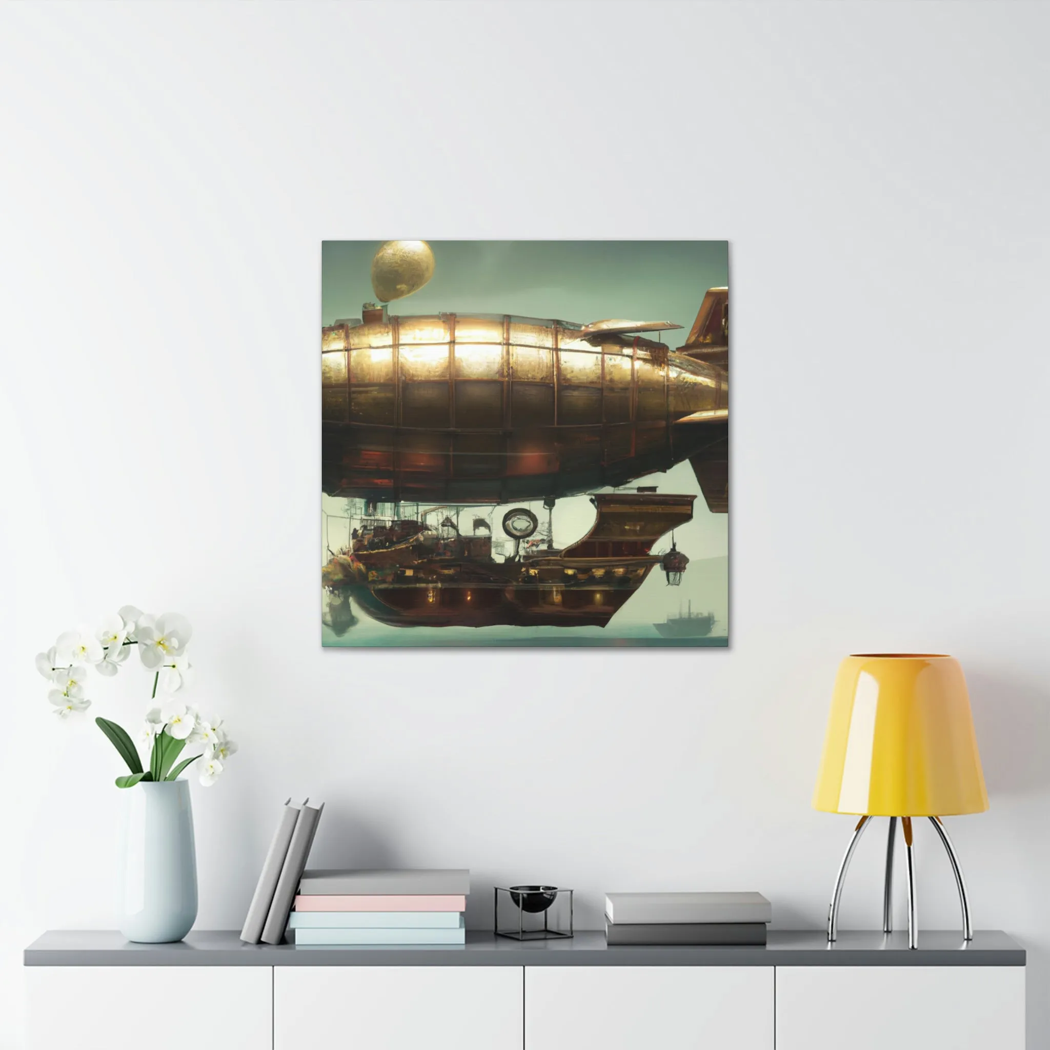 Steampunk Airship Digital
Digital Living Airship
Airship Living Digital - Canvas