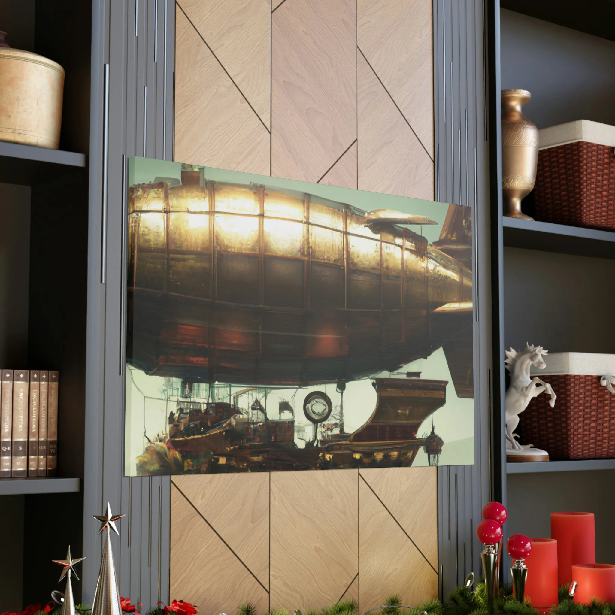 Steampunk Airship Digital
Digital Living Airship
Airship Living Digital - Canvas