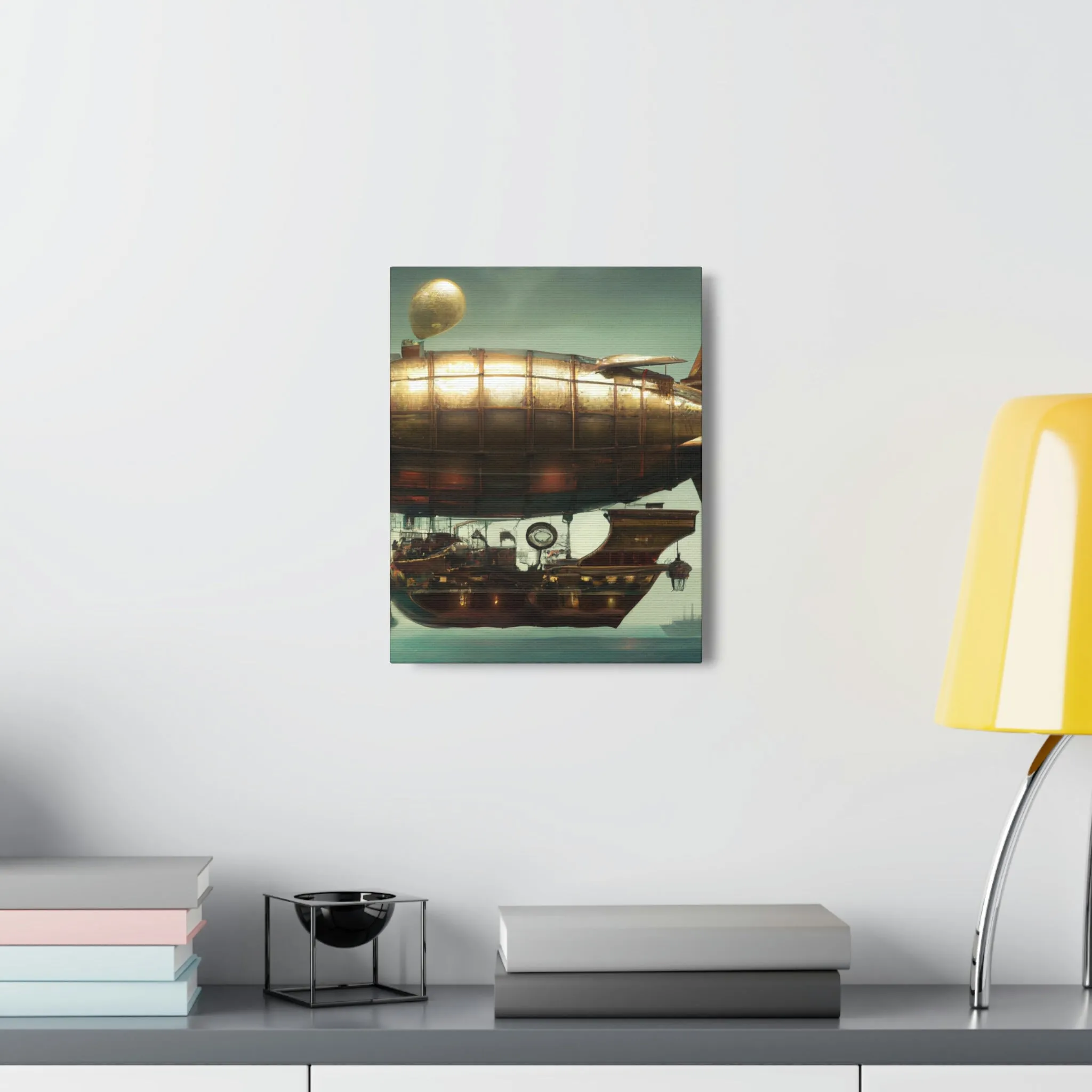 Steampunk Airship Digital
Digital Living Airship
Airship Living Digital - Canvas