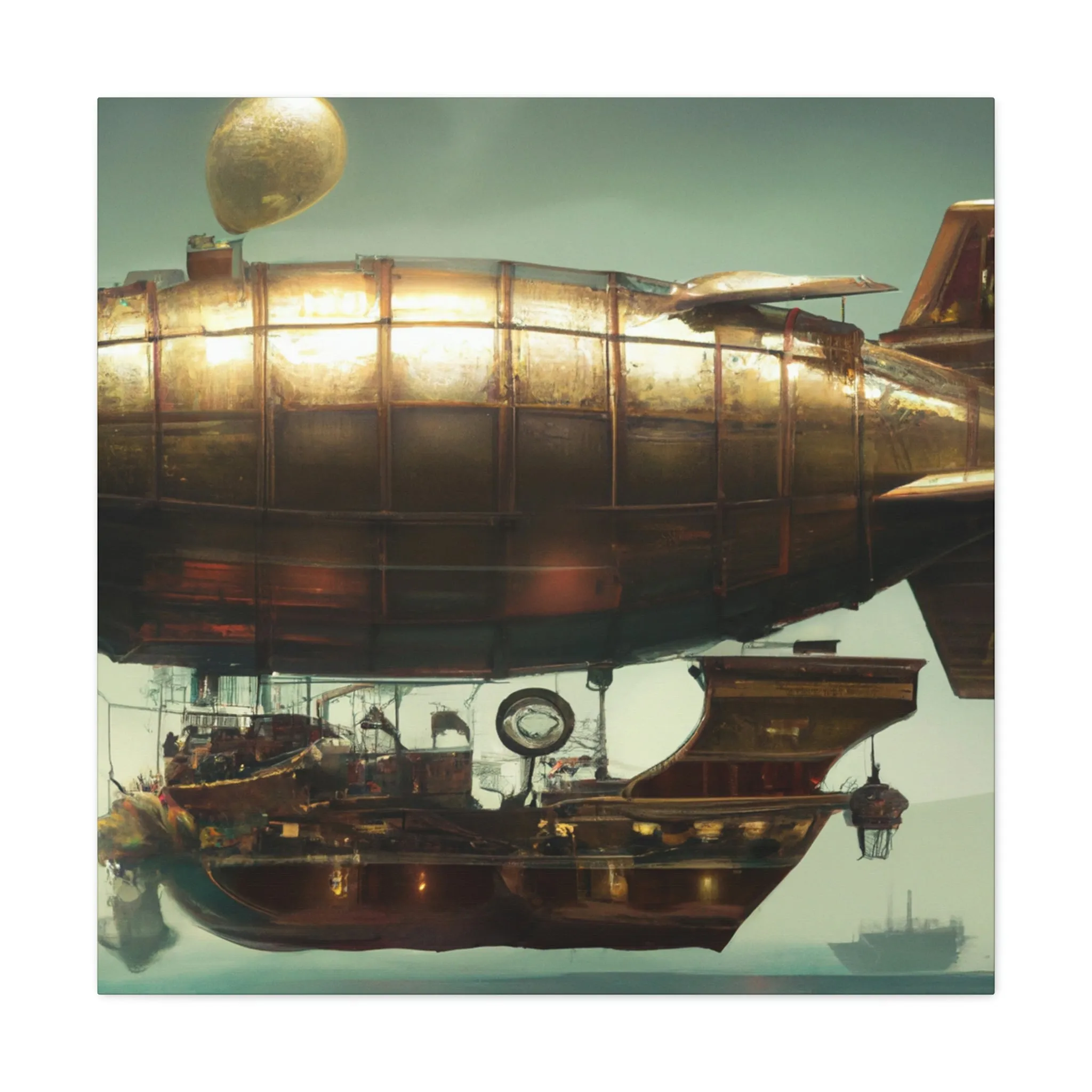Steampunk Airship Digital
Digital Living Airship
Airship Living Digital - Canvas