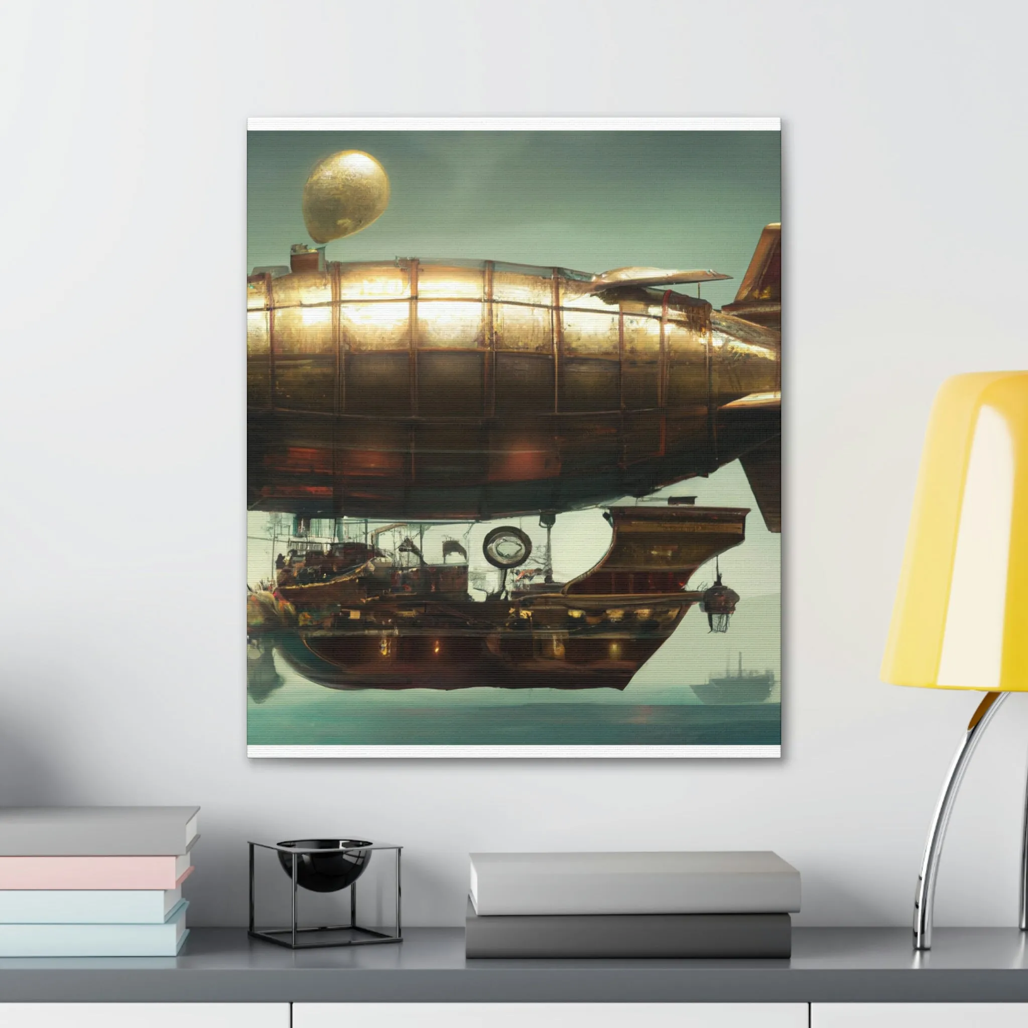 Steampunk Airship Digital
Digital Living Airship
Airship Living Digital - Canvas