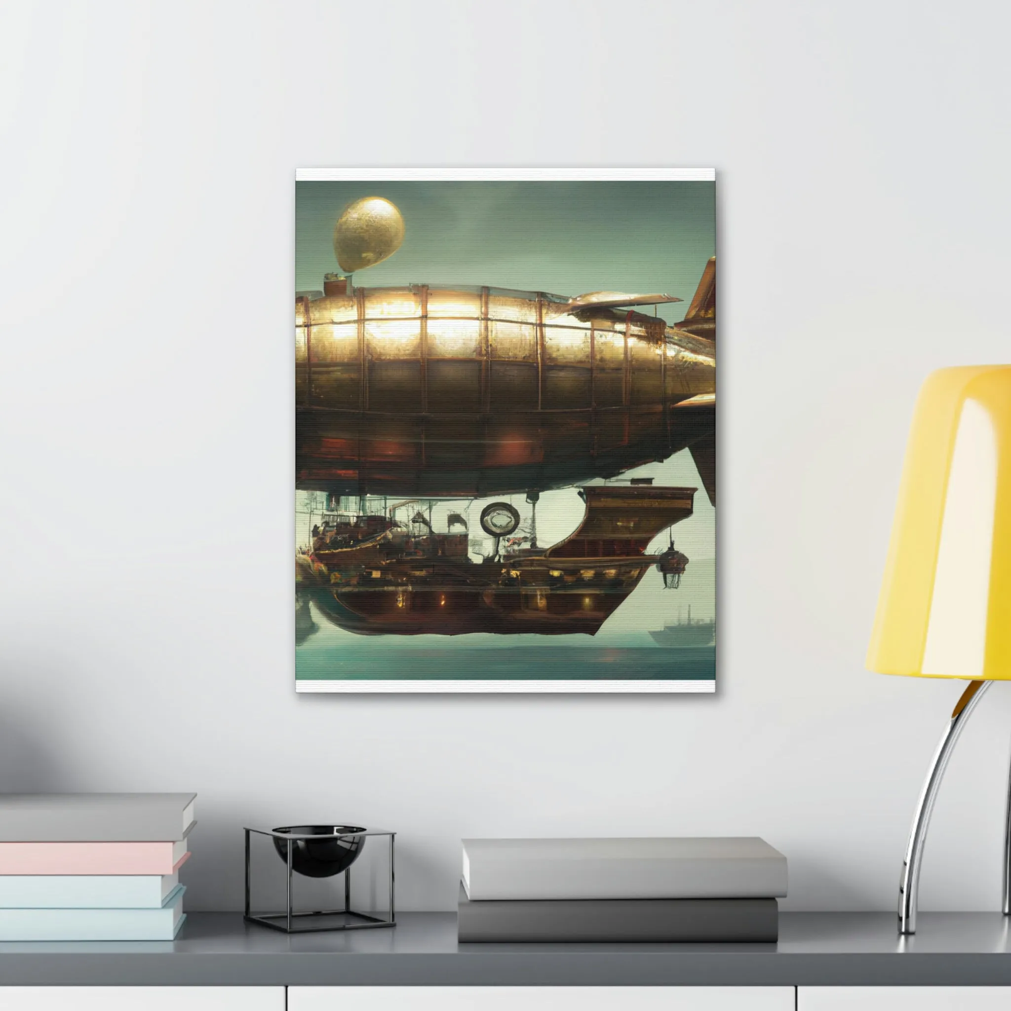 Steampunk Airship Digital
Digital Living Airship
Airship Living Digital - Canvas
