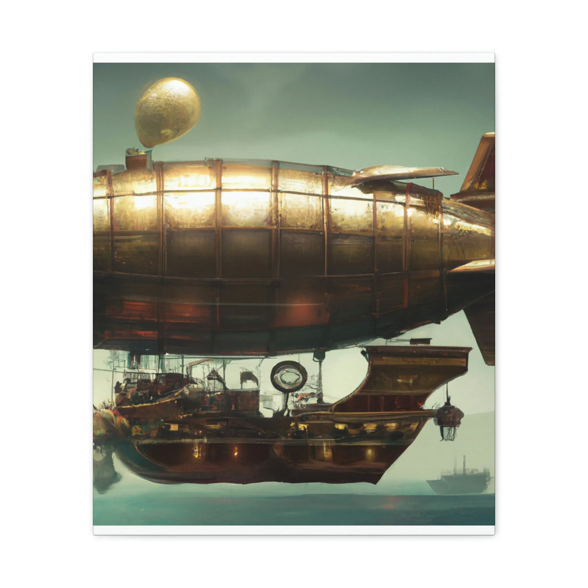 Steampunk Airship Digital
Digital Living Airship
Airship Living Digital - Canvas