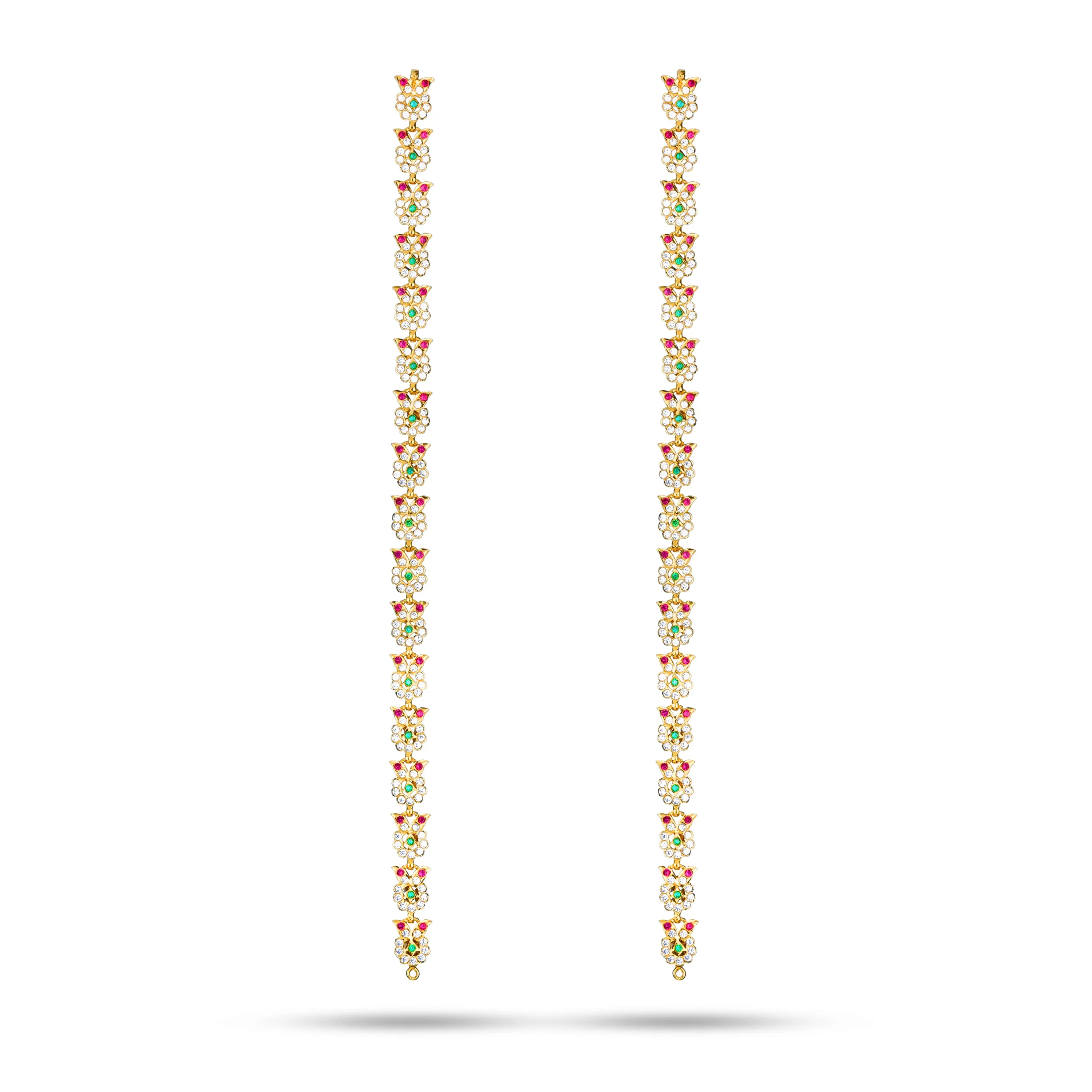Stone Belt - 12 Inch | Waist Belt/ Multicolour Stone Jewelry/ Jewellery for Deity