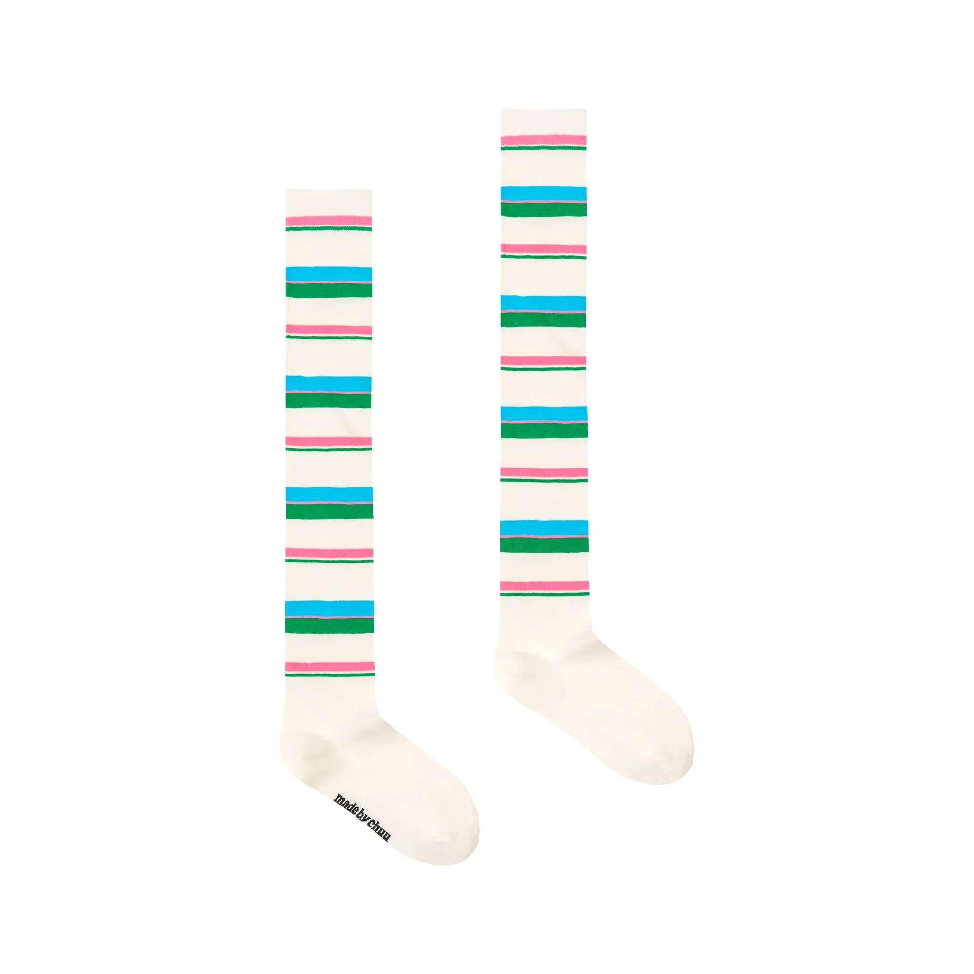 Striped Knee High Socks