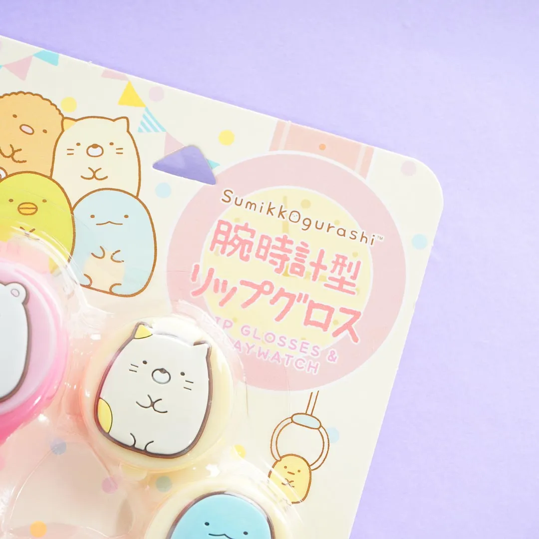 Sumikko Gurashi Classic Lip Gloss Watch Set