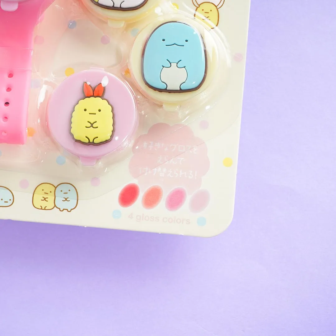 Sumikko Gurashi Classic Lip Gloss Watch Set