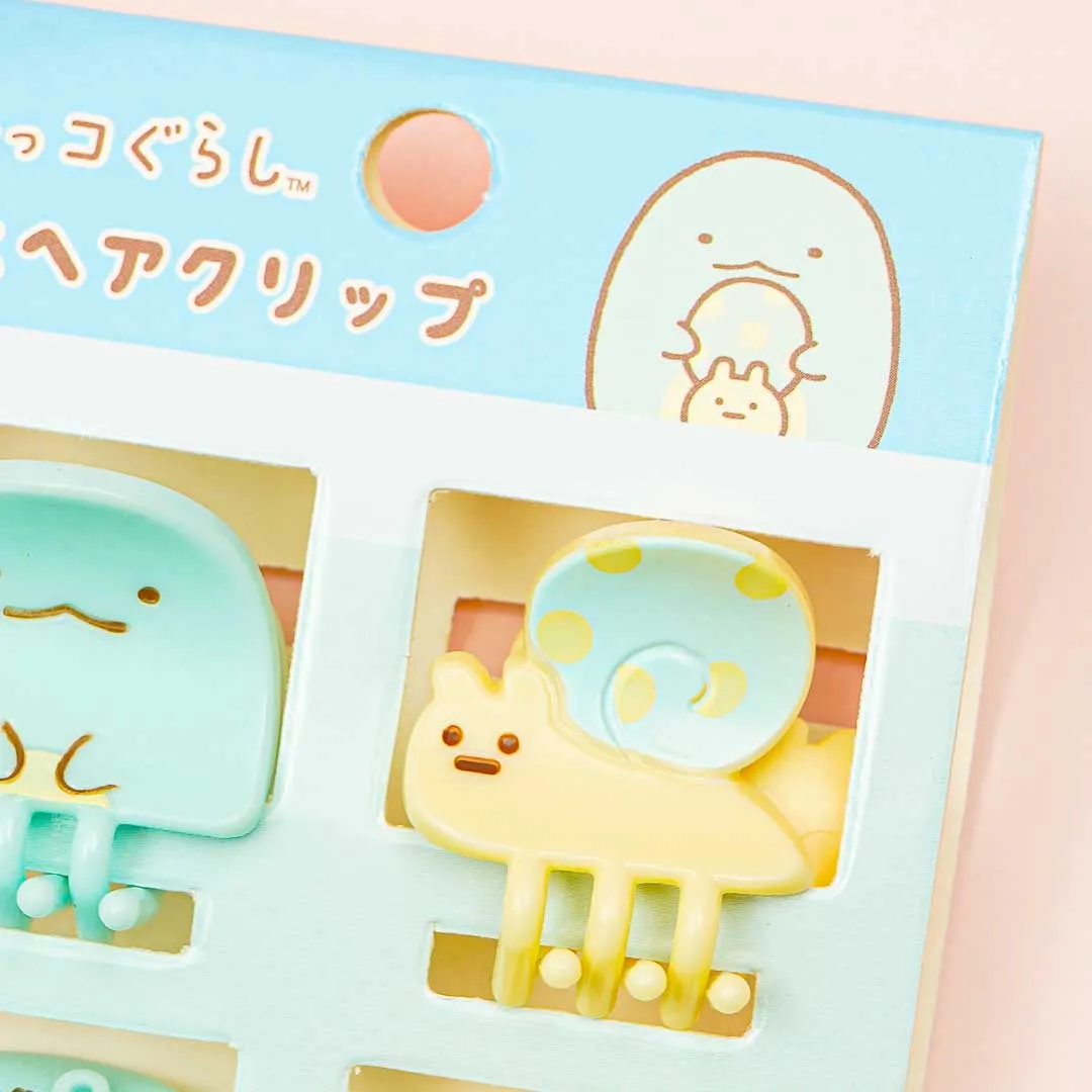 Sumikko Gurashi Mini Hair Clip Set - Tokage & Nisetsumuri