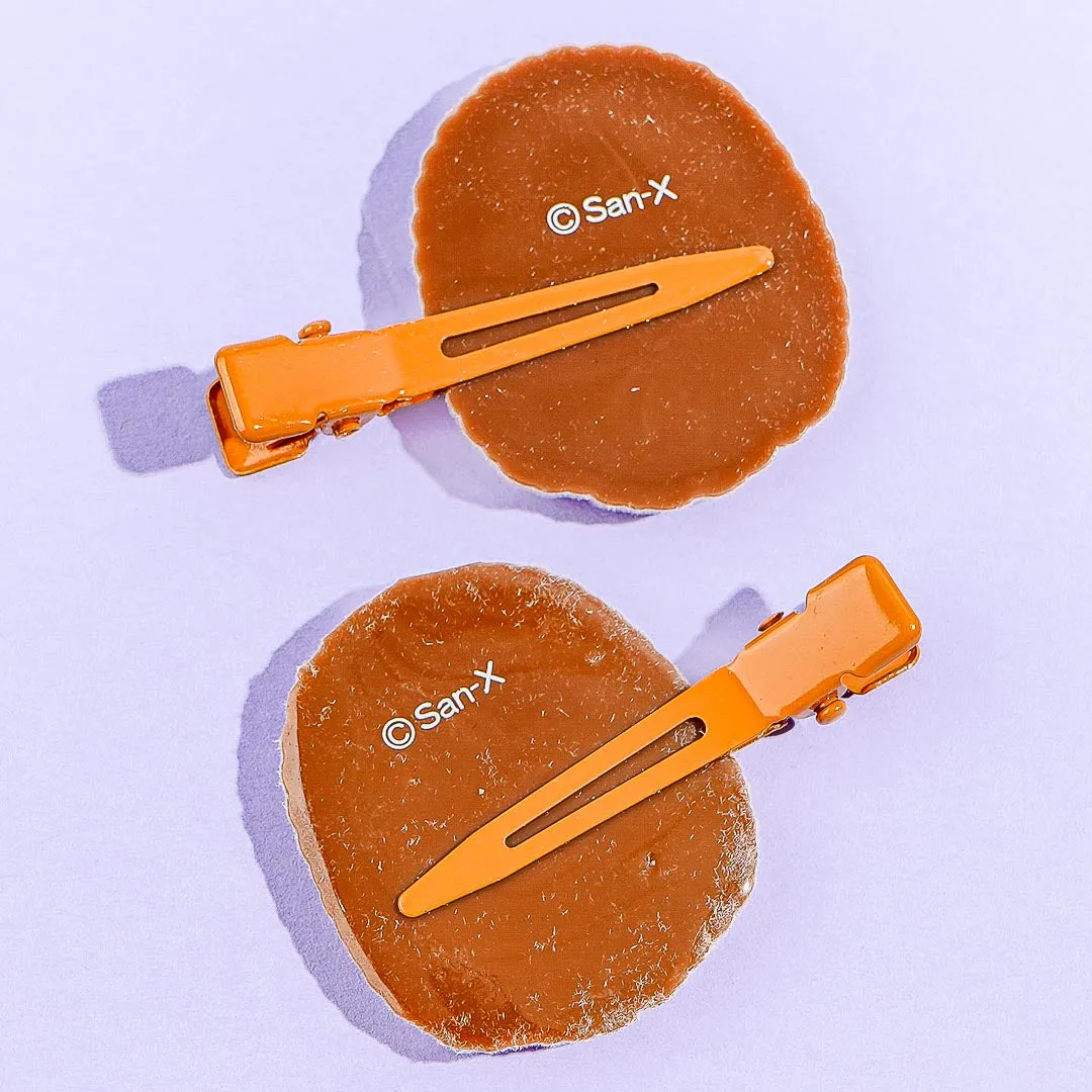 Sumikko Gurashi Velvet Hair Clip Set - Tonkatsu & Ebifurai