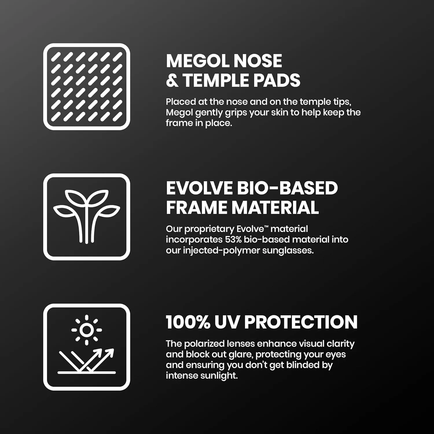 Suncloud Respek Polarized Sunglasses  100% UV Protection  Comfortable Fit, Trendy Design  for Men & Women