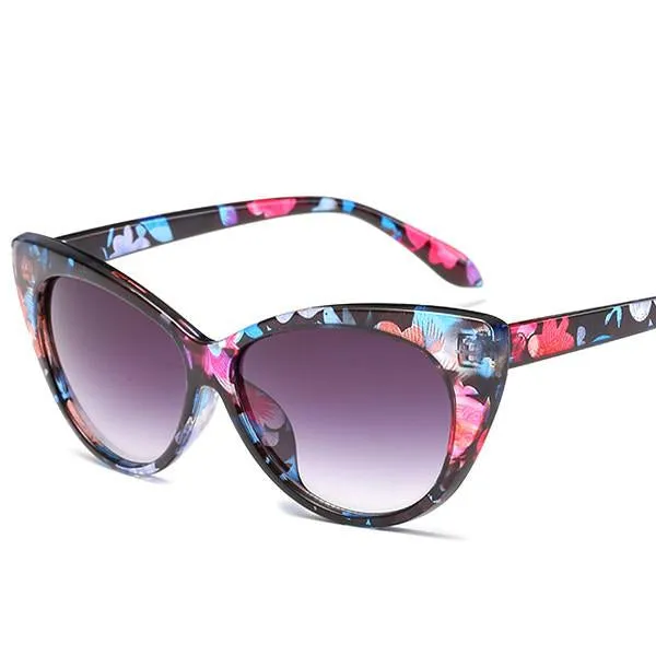 Sunglasses - Retro Cat Eye Glasses