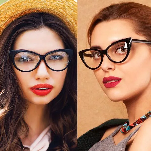 Sunglasses - Retro Cat Eye Glasses