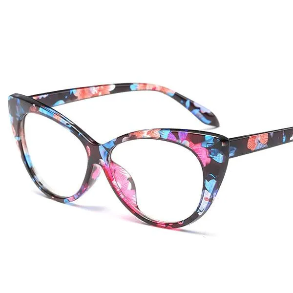 Sunglasses - Retro Cat Eye Glasses