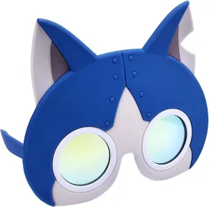 Sunstaches Yo Kai Watch Robot Cat Sunglasses, Party Favors, UV400