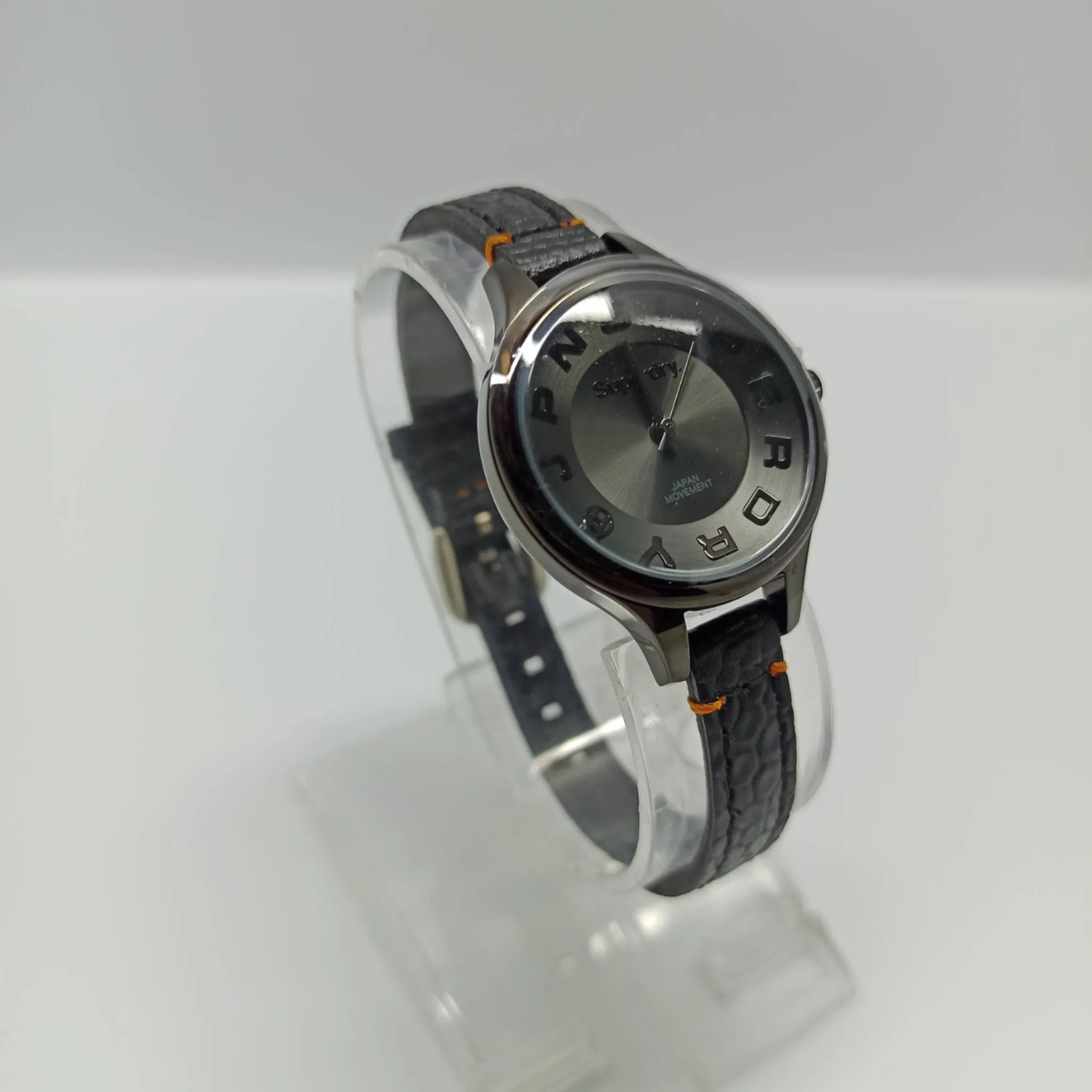 Super Dry - SYL155E - Black - Leather Strap - Original - Women's Watch