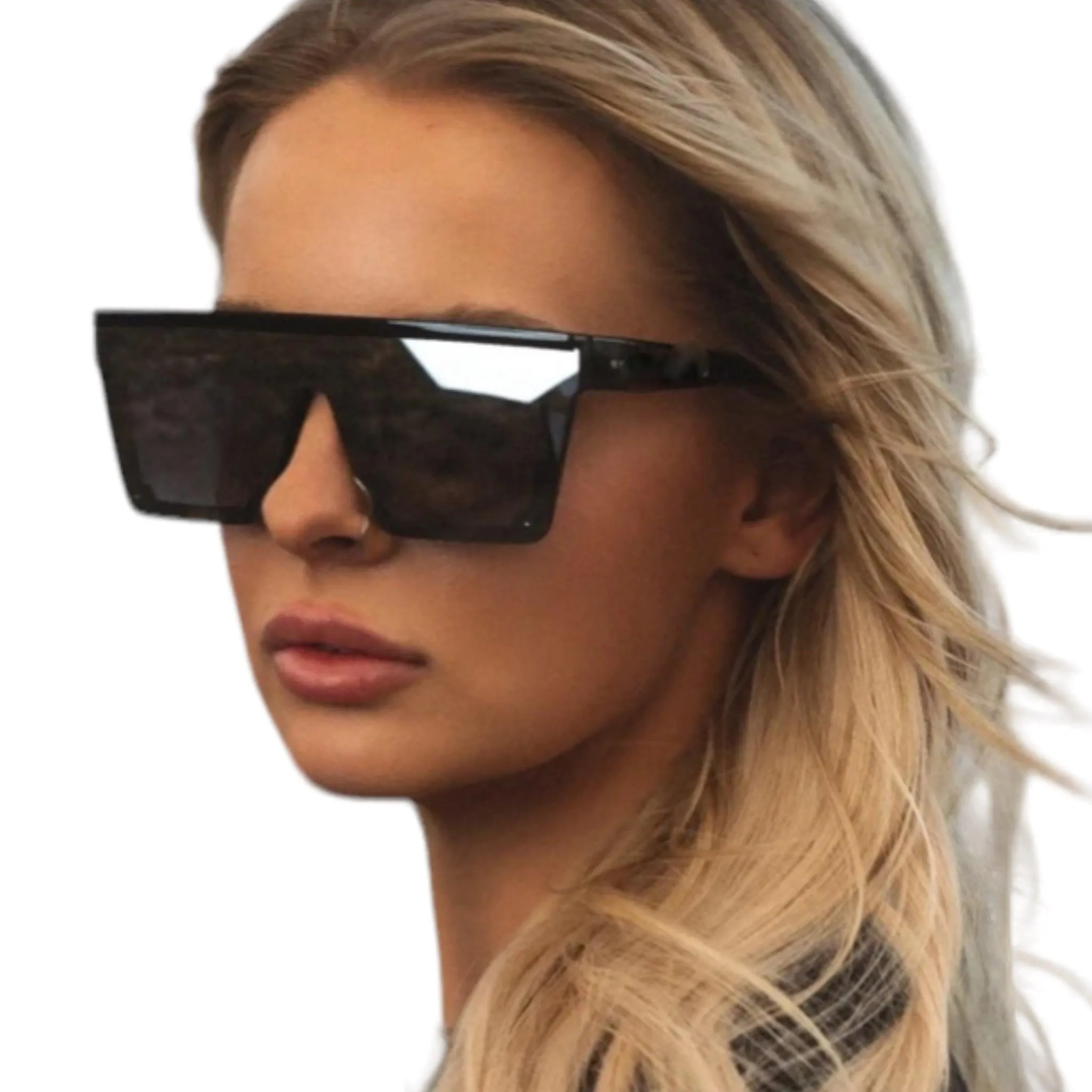 Super Flat Top Mirror Sunglasses