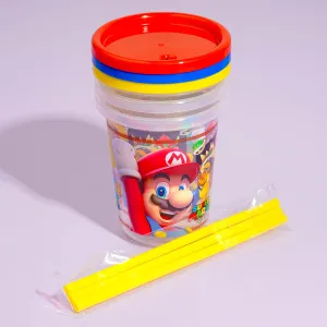 Super Mario Straw Tumbler Set