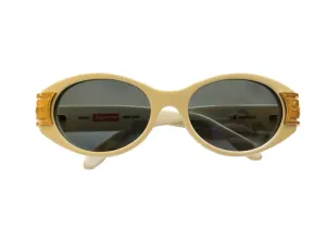 Supreme Plaza Sunglasses White