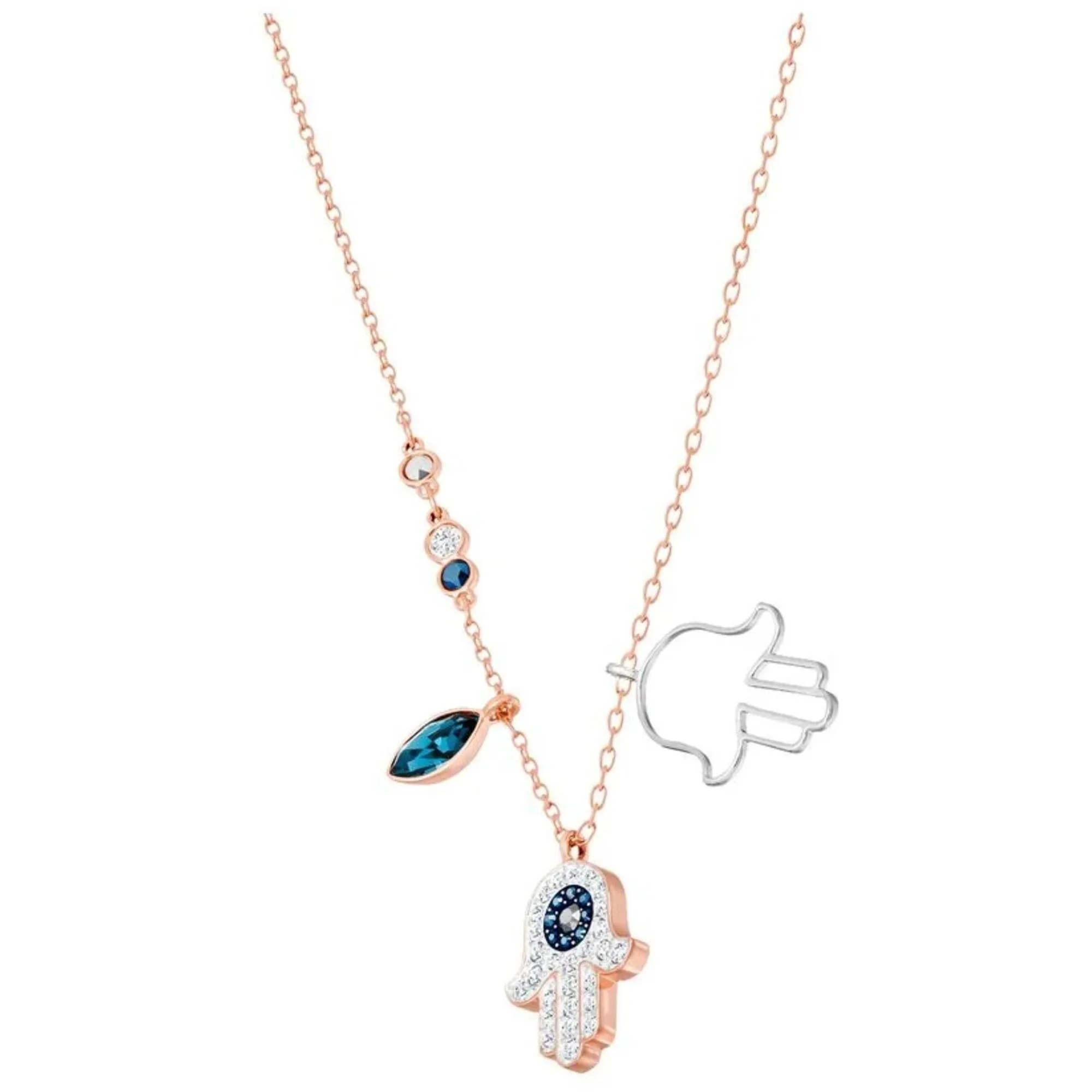Swarovski Women's Necklace - Swarovski Symbolic Hamsa Hand Pendant | 5396882