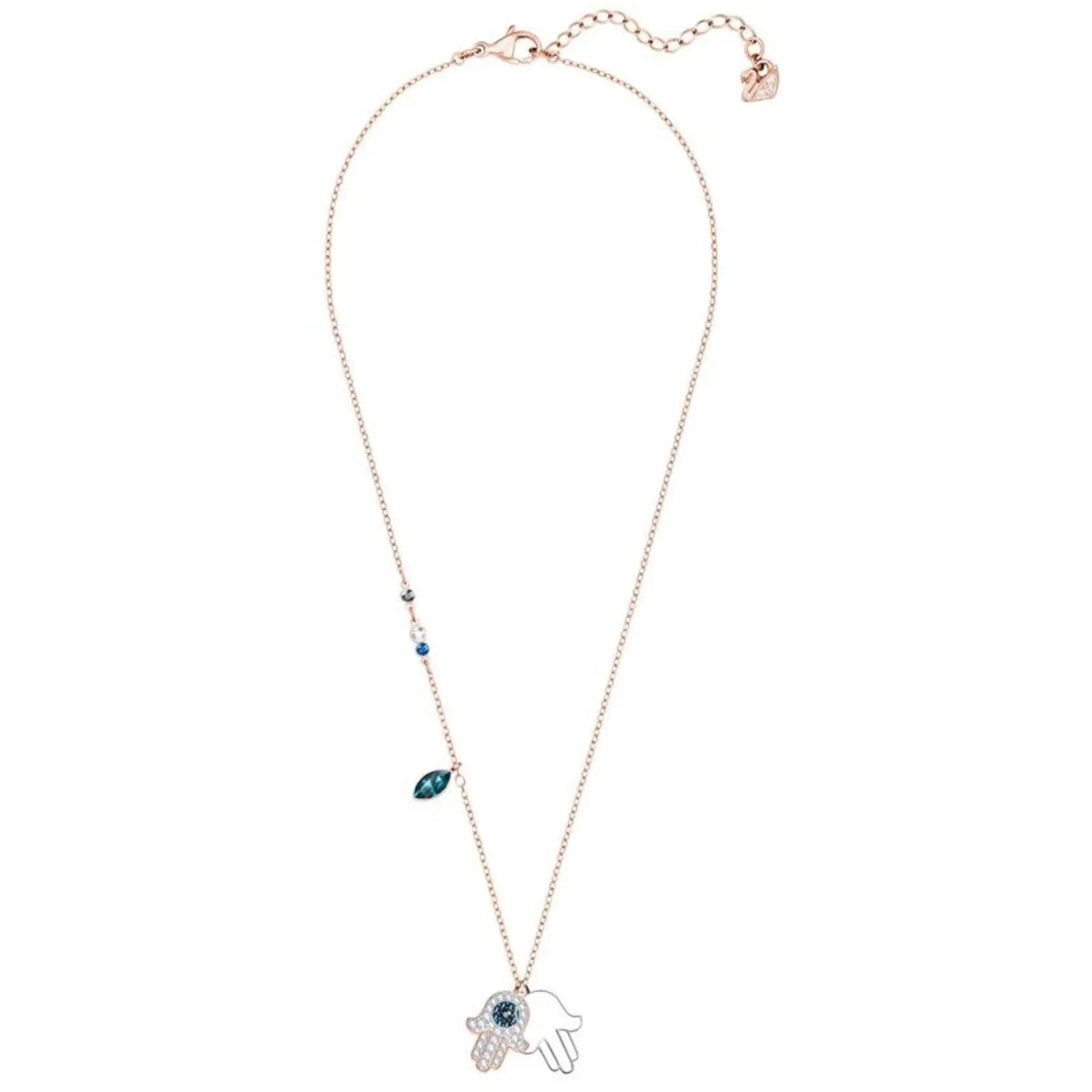 Swarovski Women's Necklace - Swarovski Symbolic Hamsa Hand Pendant | 5396882