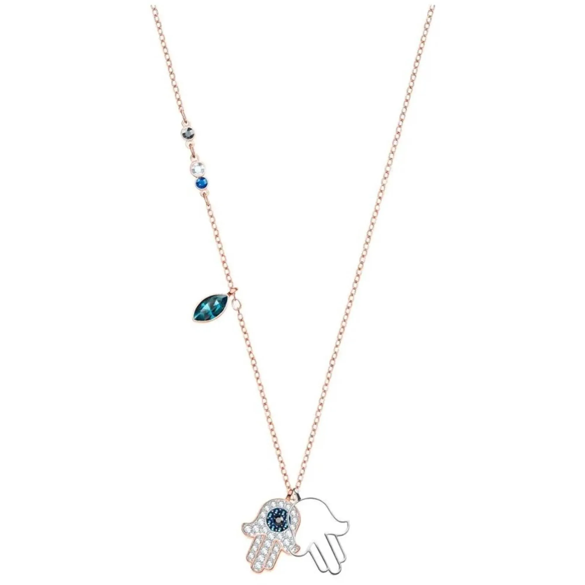 Swarovski Women's Necklace - Swarovski Symbolic Hamsa Hand Pendant | 5396882