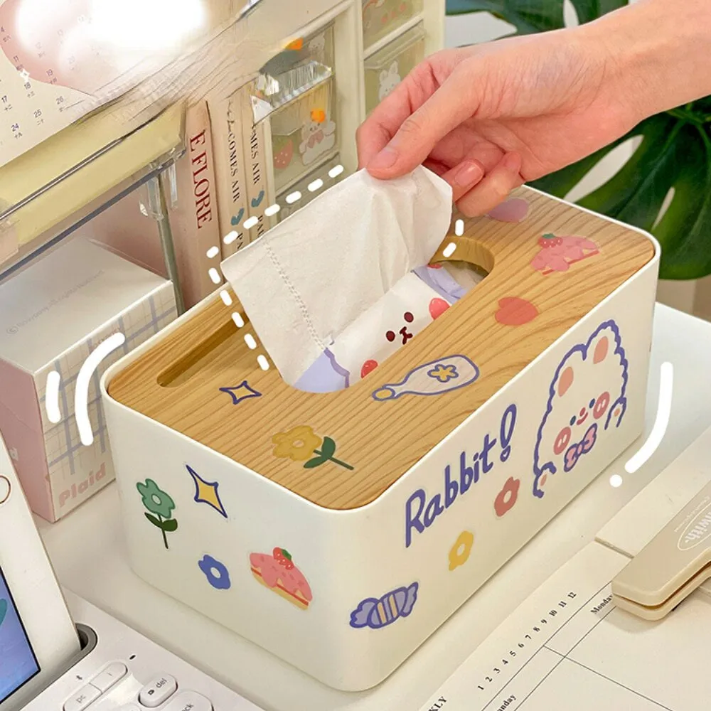 Sweet Bunny Tissue Box & Phone Holder
