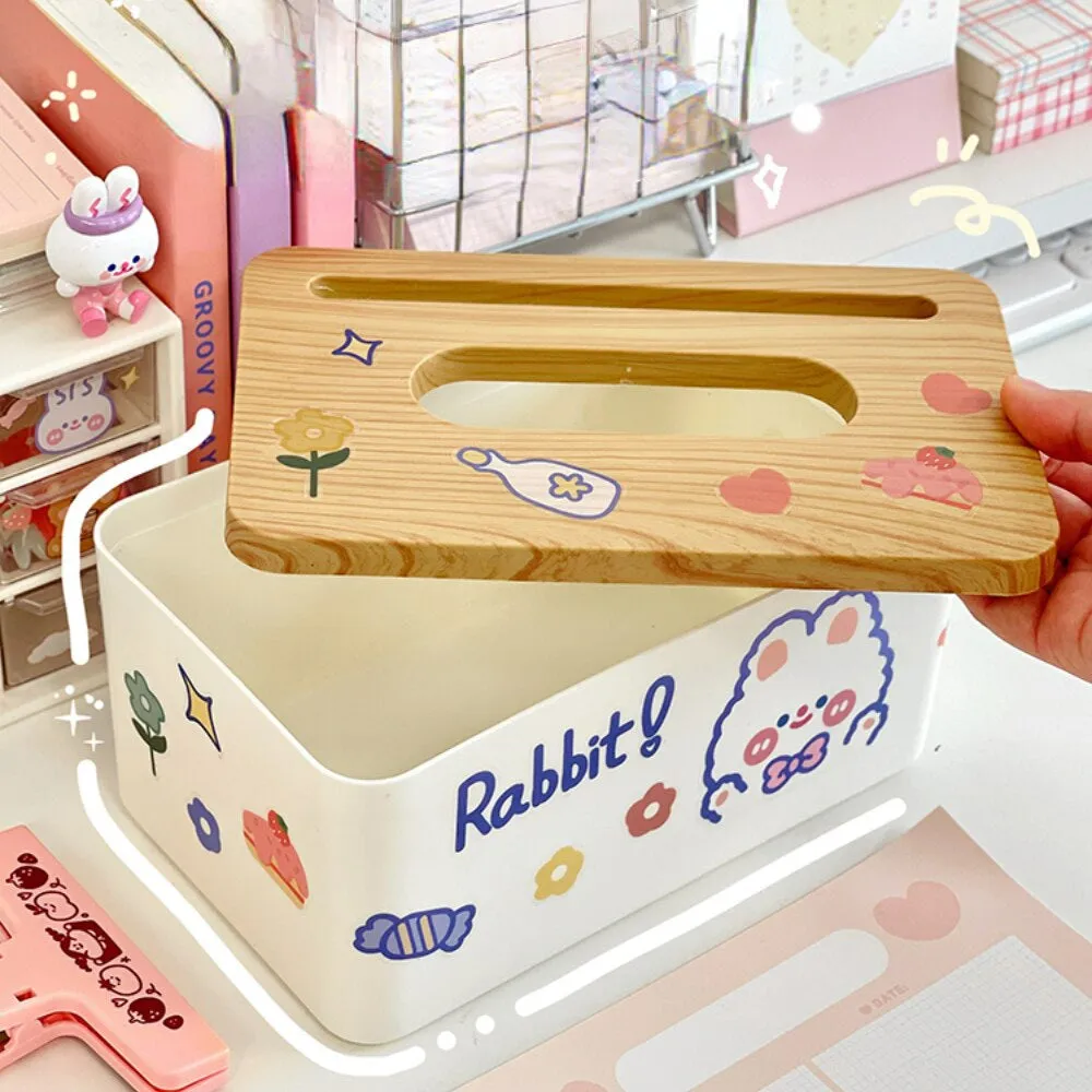 Sweet Bunny Tissue Box & Phone Holder