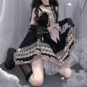 Sweetest Royal Confidant   Dress Kawaii Academia Y2K Cottagecore Coquette Fairycore Dollette Princesscore