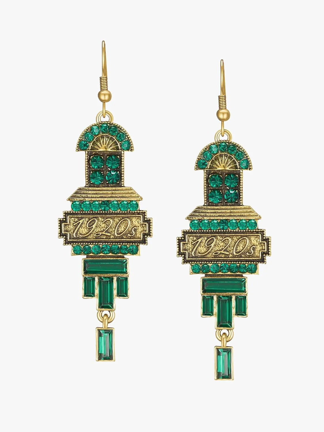 SWEETV 1920s Great Gatsby Accessories Set for Women, Flapper Headband Headpiece Roaring 20s Costume Accessories Set