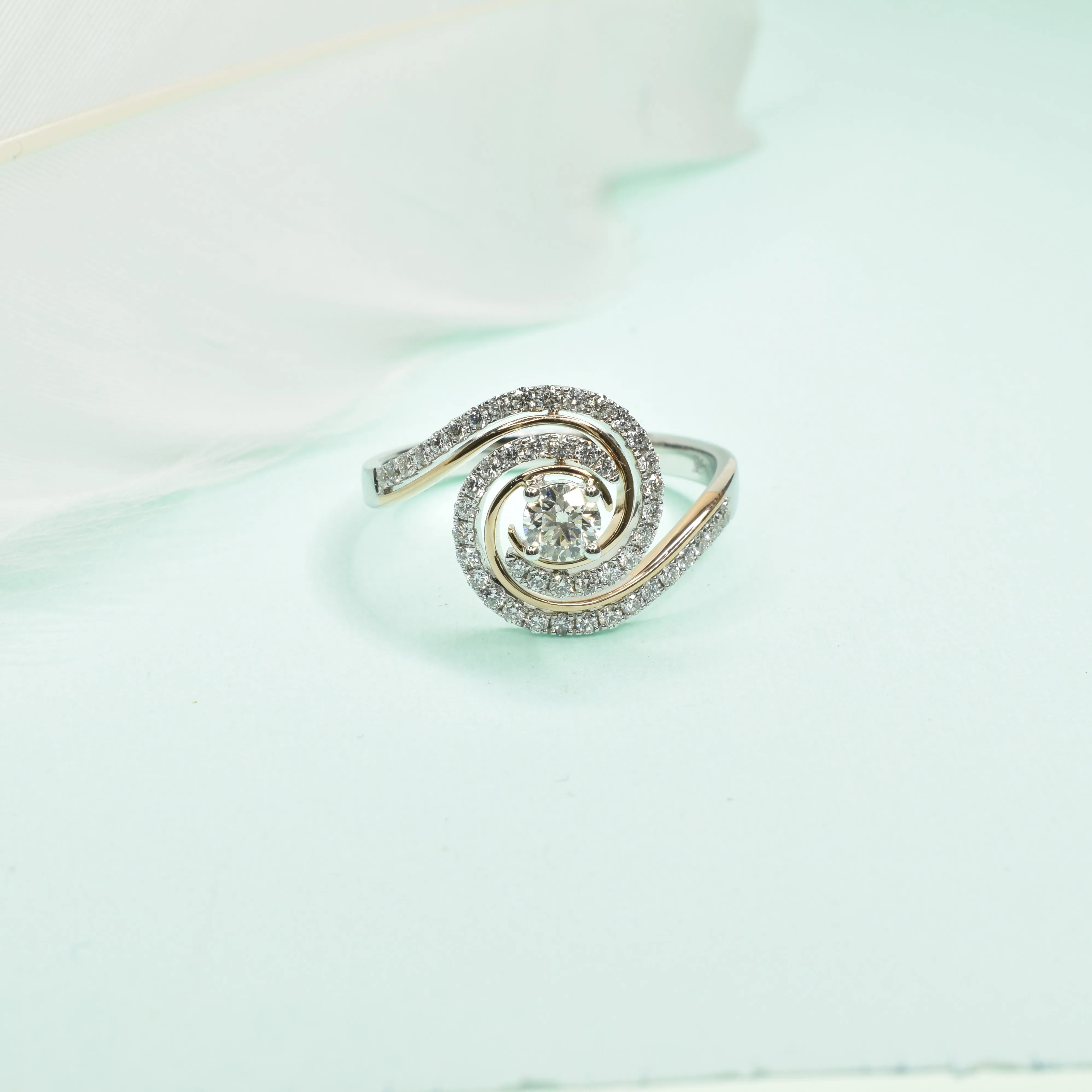 Swirl Cocktail Ring