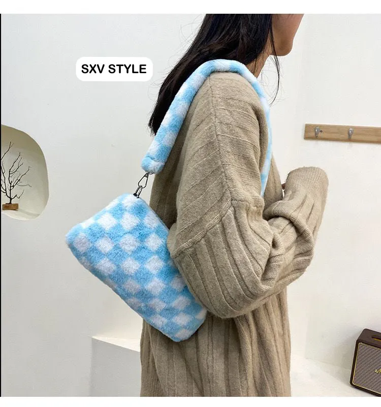 SXV MINI FUR SHOULDER BAG