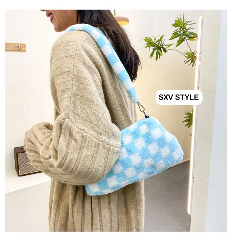 SXV MINI FUR SHOULDER BAG