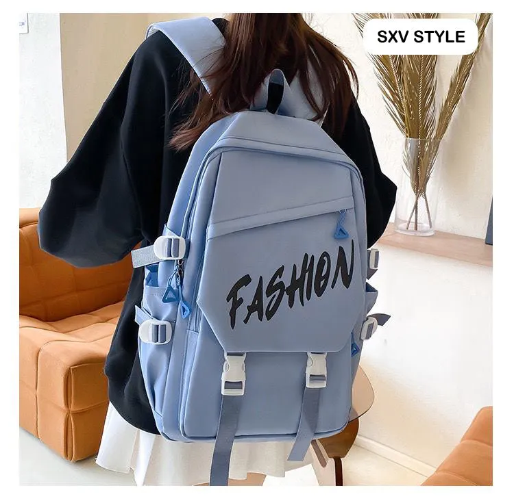 SXV "fashion" canvas korean backpack bag