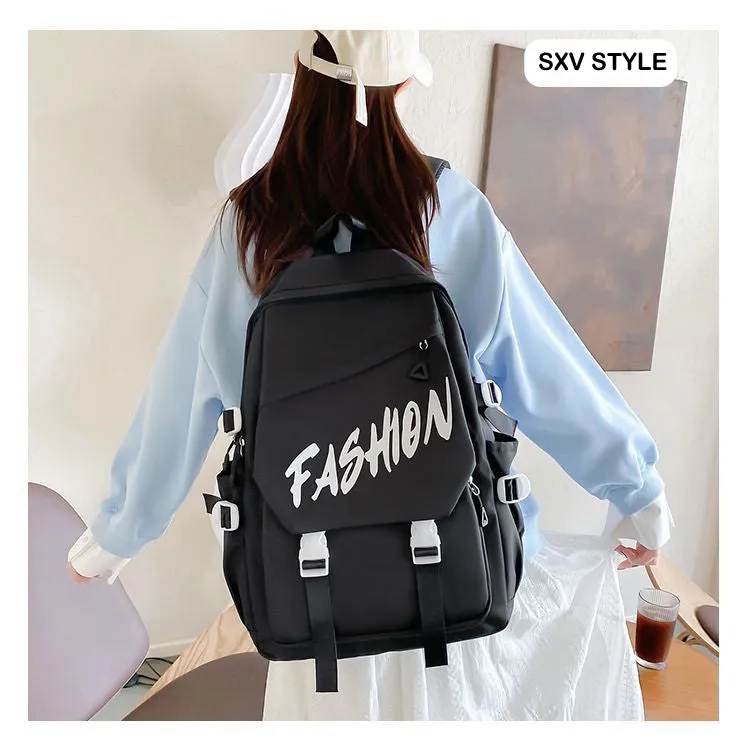 SXV "fashion" canvas korean backpack bag