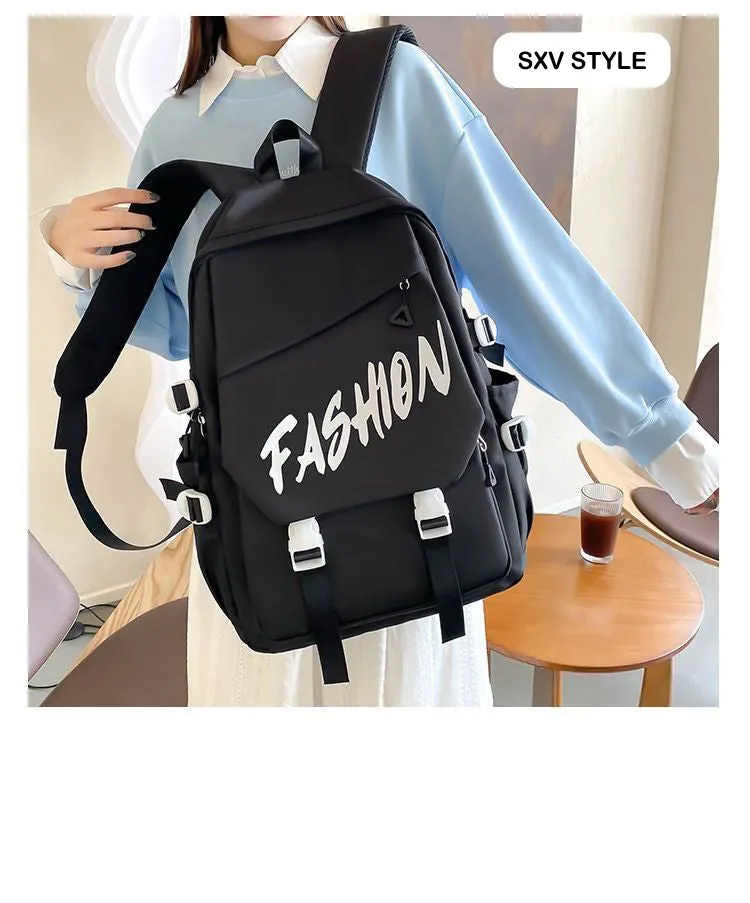 SXV "fashion" canvas korean backpack bag