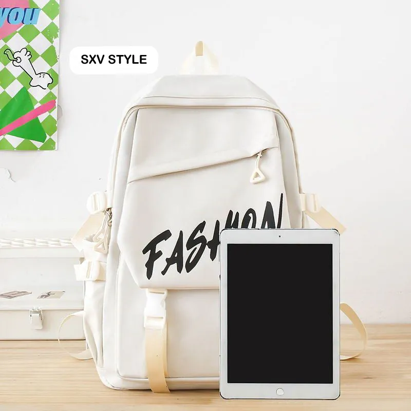 SXV "fashion" canvas korean backpack bag