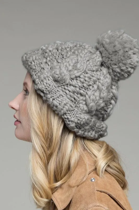 Sylvia Chunky Knit Beanie