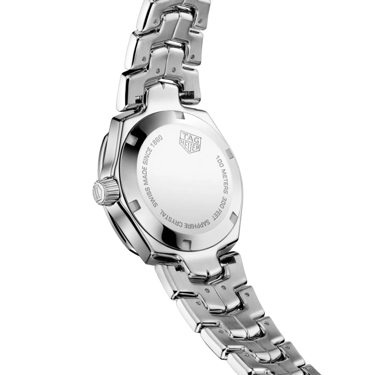 Tag Heuer Link Ladies White Date Watch WBC1310.BA0600
