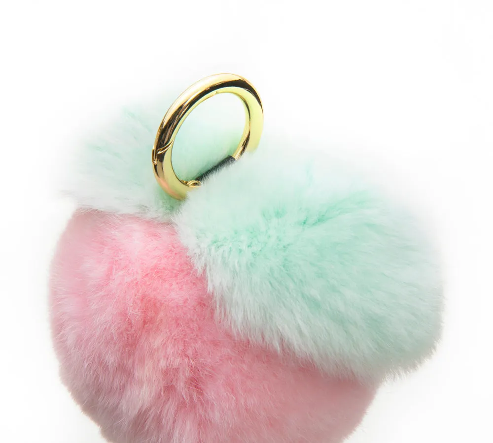 TARRAMARRA® Fluffy Peach Keyring