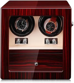 TEmkin Watch Winders, Luxury Watch Winders for Automatic Watches, 5 Rotation Modes, Quiet Motor, Multi-Winder Positions Watches Storage Display Box (Col (A)