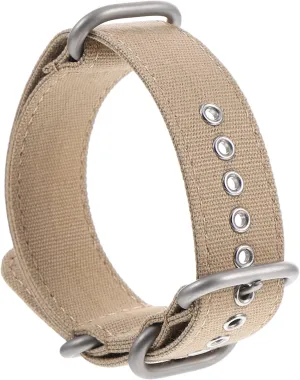 TENDYCOCO 1 PC Canvas Strap Watch Bracelet Watch Replacement Bands Mens Watch Bands Nylon Watch Strap Braided