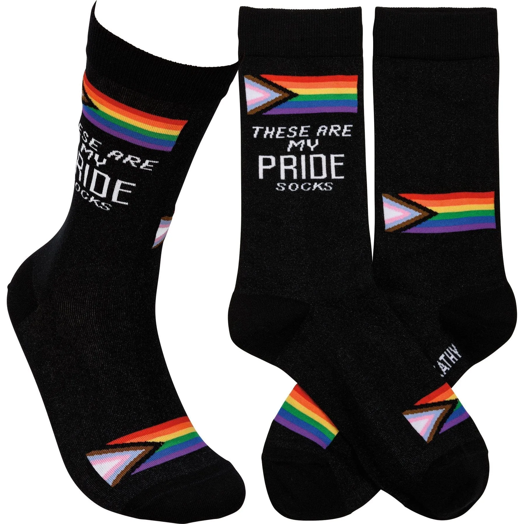 The Bullish Store These Are My Pride Novelty Socks