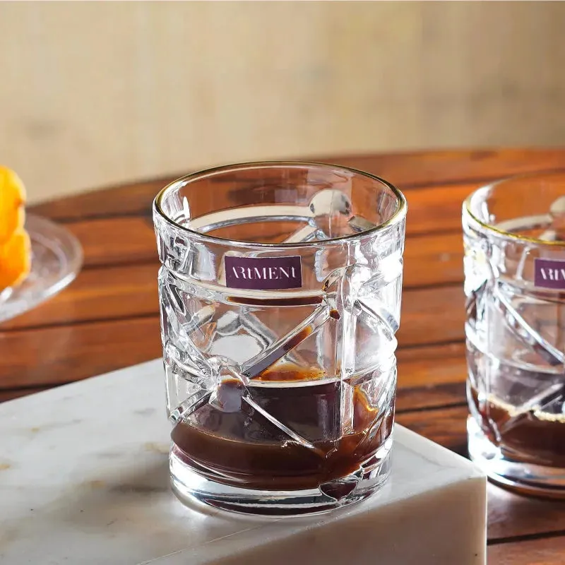 The Crossroads Whiskey Glass Set | 350 ML