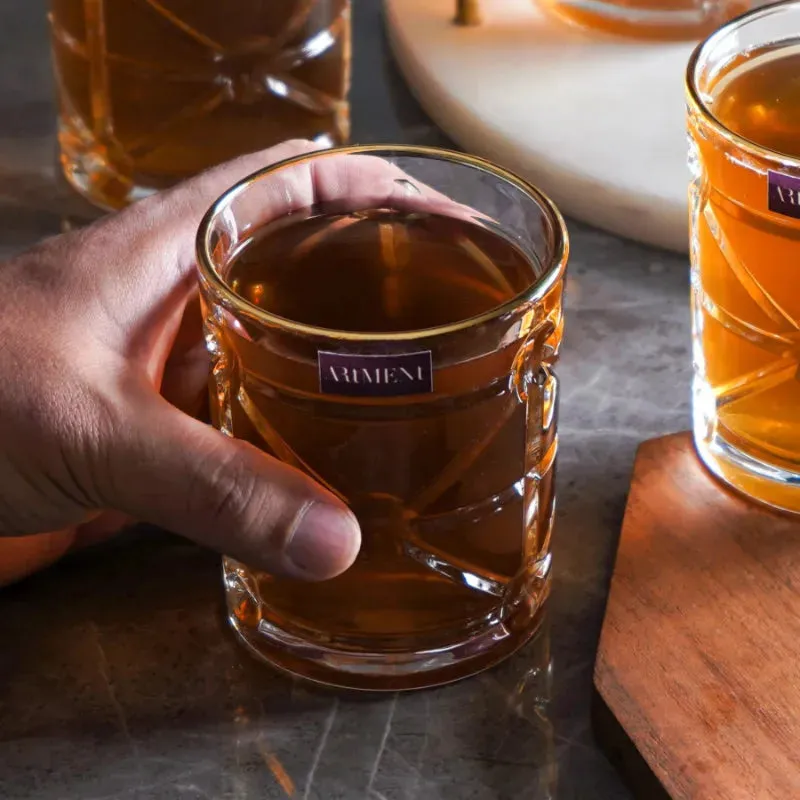 The Crossroads Whiskey Glass Set | 350 ML