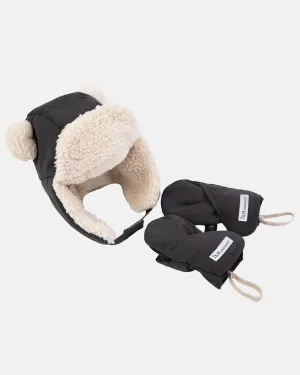 The Cub Set - Benji Sherpa | Hat & Mittens