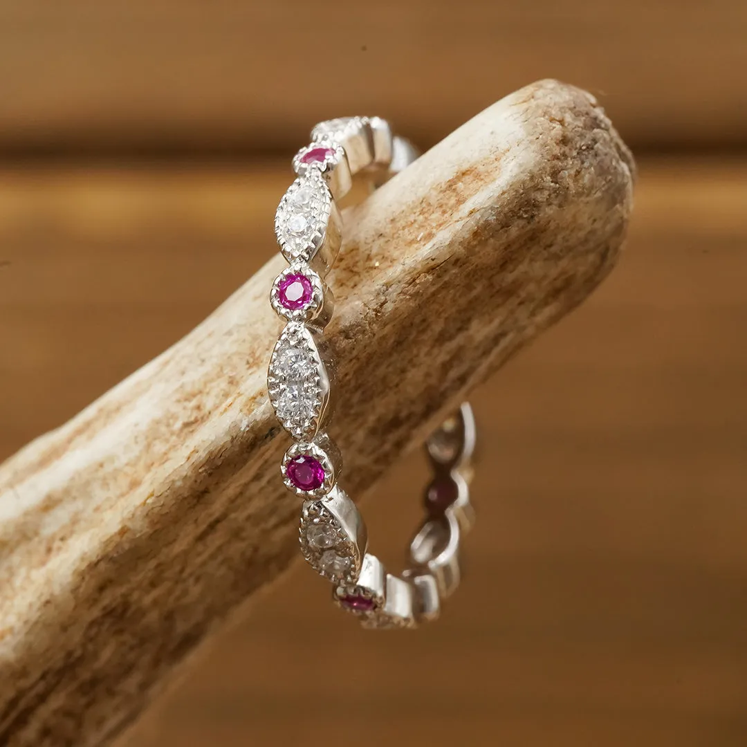 The Ladybird & Pink Vintage Stacker Set